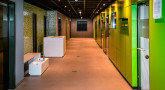 Separate Wellness-Welt im FIT/One Wien Floridsdorf, Separate Wellness-Welt mit Saunen, Salzraum, diverse Ruheräume, Eisbrunnen, Dampfbad, Infrarot-Kabine und Kältebecken, 